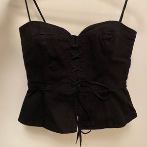 Aritzia Wilfred Loiret bustier corset top
